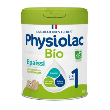 Avis Formule infantile BIO 0-6 mois - Formule épaissie Physiolac 1