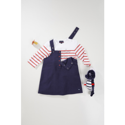 Avis Robe salopette Bébé - coton - Jean ARMOR-LUX 2