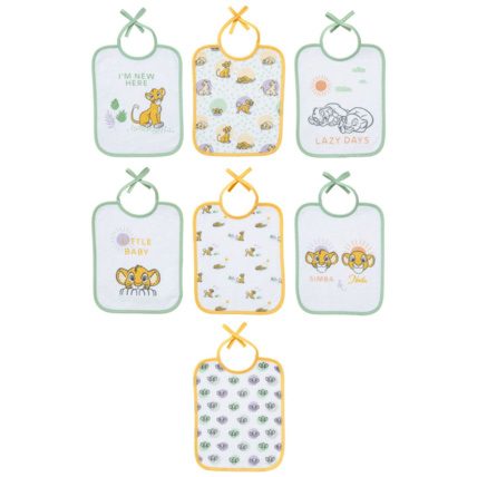 Avis Lot de 7 bavoirs naissance - Roi Lion Cosy Time DISNEY BABY 1
