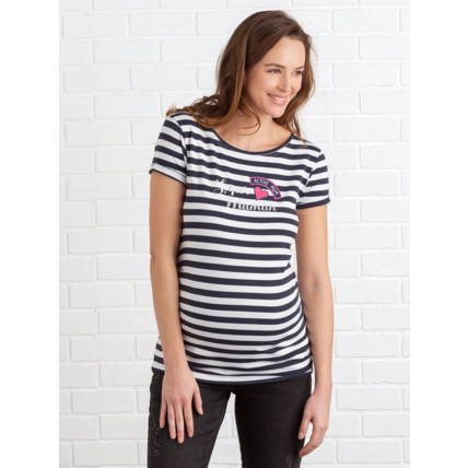 Avis T-shirt mariniere de grossesse COLLINE 1