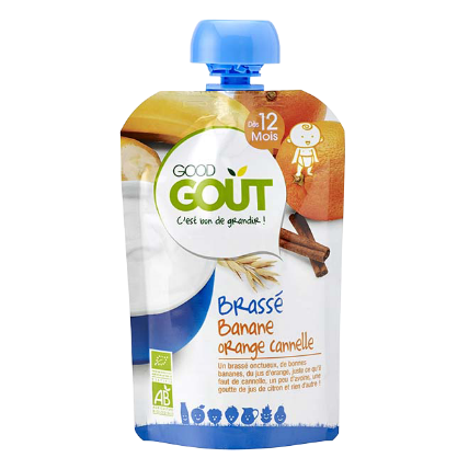 Avis Good Gourde Brassé Banane Orange Cannelle Good Goût 1