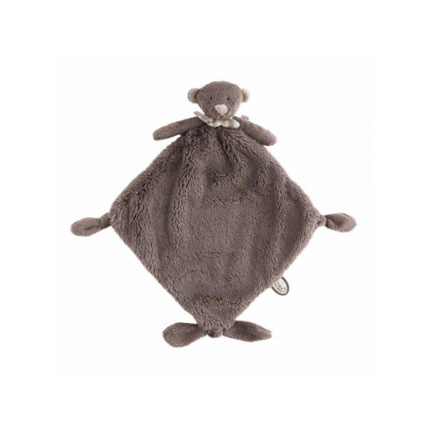 Avis Doudou ours brun-gris Noann - 35 cm DIMPEL 1