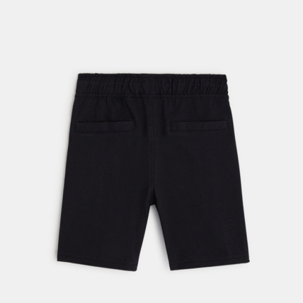 Avis Bermuda en coton noir garçon OKAIDI 3