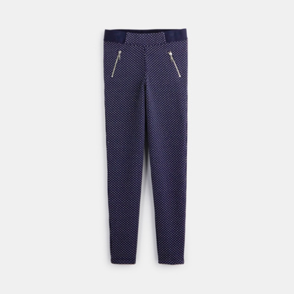 Avis Jeggings à petits motifs bleu fille OKAIDI 1