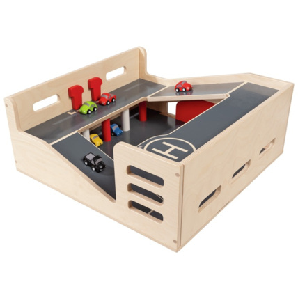 Avis Le garage coffre et 6 véhicules Wesco 1
