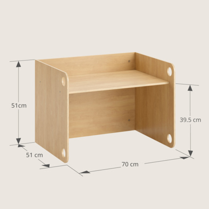 Avis Table et chaises Montessori Ellipse Petite Amélie 5