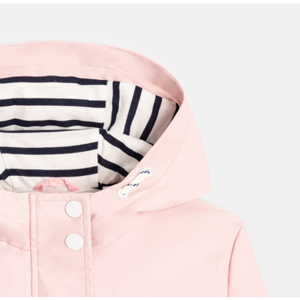 Avis Ciré uni à capuche rose fille OKAIDI 3