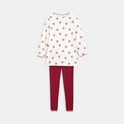 Avis Pyjama en coton organique rose fille OKAIDI 1