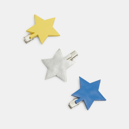 Avis Barrettes-pinces crocodile motif étoile jaune fille OKAIDI 1