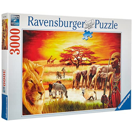 Avis Puzzle - La fierté du Massaï - 3000 pièces RAVENSBURGER 1