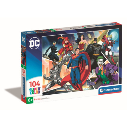 Avis Puzzle Dc Comics Justice League - 104 pièces Clementoni 1