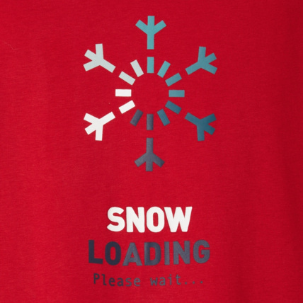 Avis T-shirt manches longues motif flocon rouge garçon OKAIDI 3