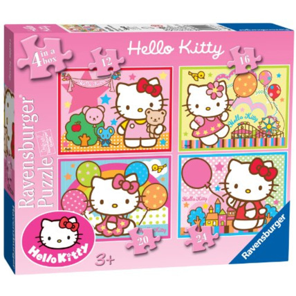 Avis Lot de 4 puzzles - Hello Kitty RAVENSBURGER 1