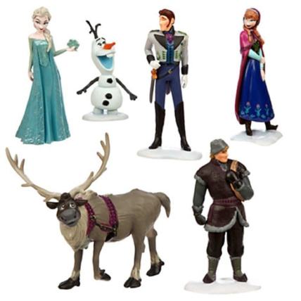 Elsa et ses amis par Little People La Reine des Neiges de Disney de  Fisher-Price, coffret de 4 figurines