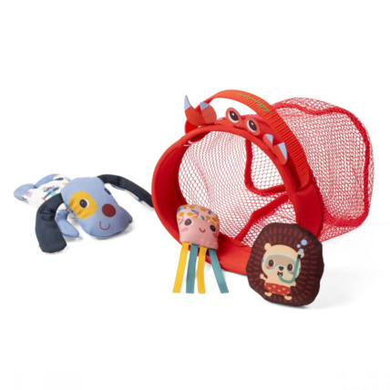 Avis Jouet de bain filet de pêche Jules le chien Lilliputiens 1