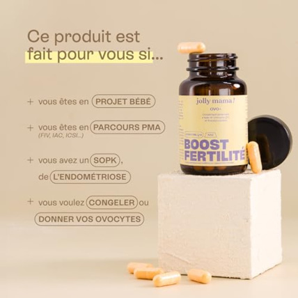Avis Complément fertilité femme Ovo+ JOLLY MAMA 7
