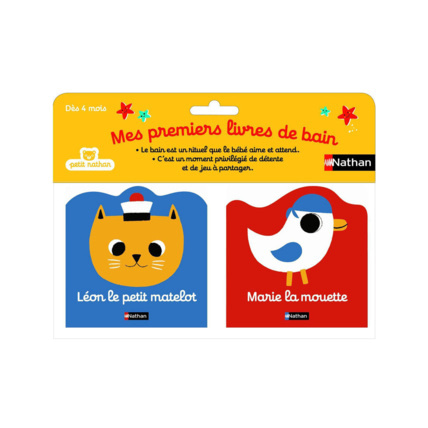 Avis Mes premiers livres de bain - Léon le petit matelot et Marie la mouette NATHAN 1