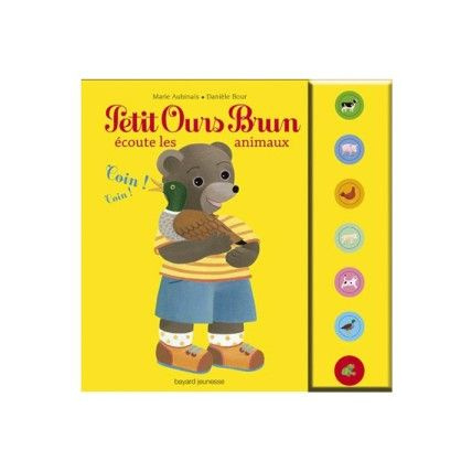 Avis Livre sonore Petit Ours Brun écoute les animaux BAYARD JEUNESSE 1