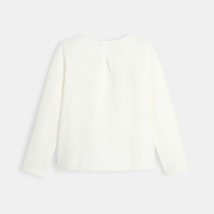 Avis Gilet molletonné pressionné blanc fille OKAIDI 3