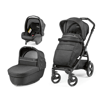 Avis poussette combinée 3-en-1 Book Smart Titan ium Peg Perego 1