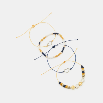 Avis Bracelets fins et fantaisie (lot de 4) bleu fille OKAIDI 1