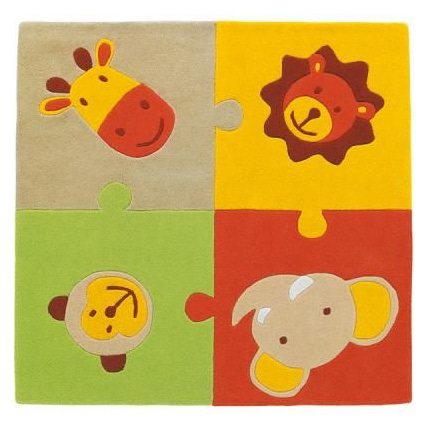 Avis Tapis de chambre 100 x 100 cm les loustics moulin Roty 1