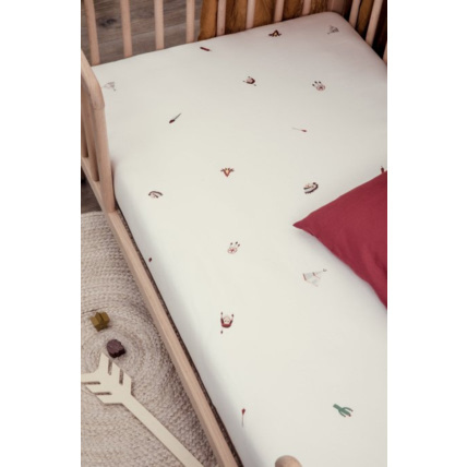 Avis Drap housse coton bio pour lit bébé Petite Plume KADOLIS 1