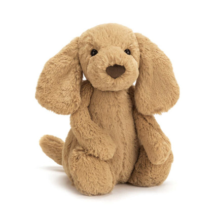 Avis Peluche Chiot Bashful Toffee Puppy - Medium Jellycat 1