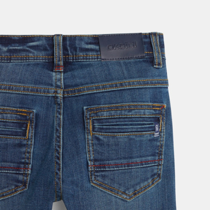 Avis Jean bleu skinny ultra-résistant garçon OKAIDI 3