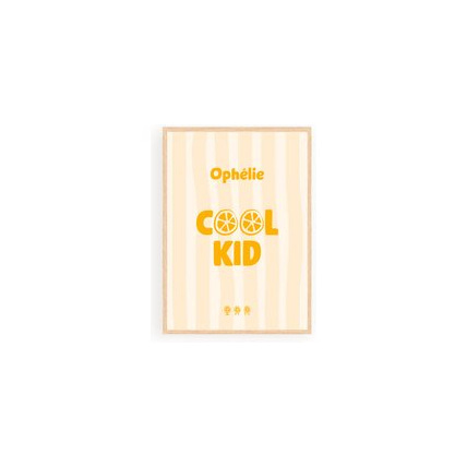 Avis Affiches personnalisées - Cool Kid LES PETITS CITRONS 1