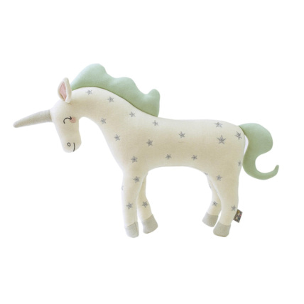Avis Peluche Licorne en Tricot de Coton 100% Naturel Sevira Kids 1
