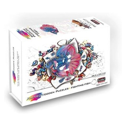 Avis Rainbow wooden puzzle Poisson Eureka 1