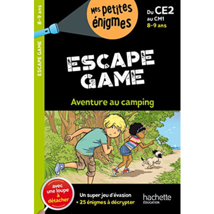 Avis Escape game du CE2 au CM1 - Cahier de vacances 2023 Hachette Éducation 1