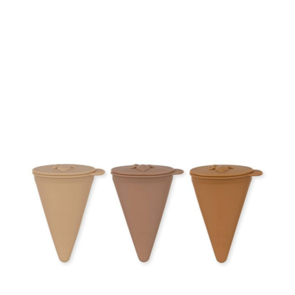 Avis Lot de 3 moules à glace en silicone Pop Up Konges Sløjd 1