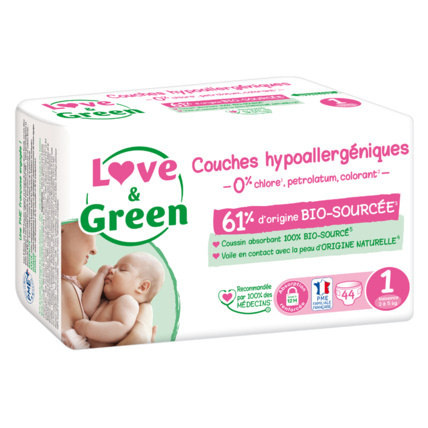 Avis Couches hypoallergéniques et écologiques Love & Green 8
