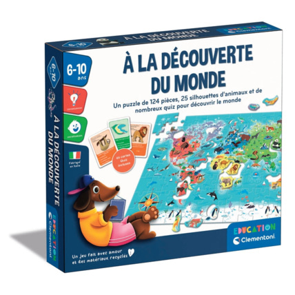 Avis Jeu éducatif À la découverte du monde Clementoni 1