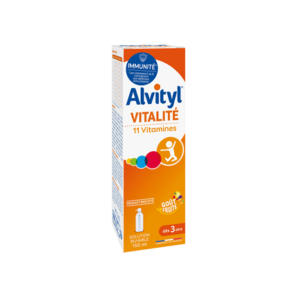 Avis Solution buvable multivitaminée - 11 vitamines Alvityl 3