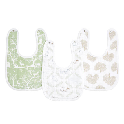 Avis Lot de 3 bavoirs en mousseline de coton Harmony ADEN + ANAIS 1