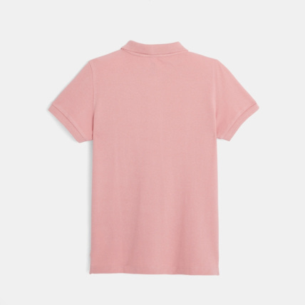 Avis Polo en coton piqué rose garçon OKAIDI 3
