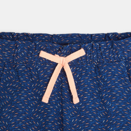 Avis Short en jersey imprimé bleu fille OKAIDI 2