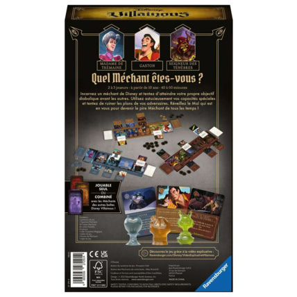 Avis Disney Villainous - Extension 4 - Monstrueusement malsains - de 10 ans RAVENSBURGER 2