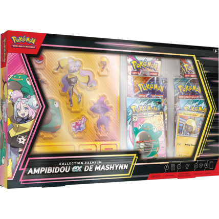 Avis Coffret Collection Premium Ampibidou Ex de Mashynn Pokemon ASMODEE 1