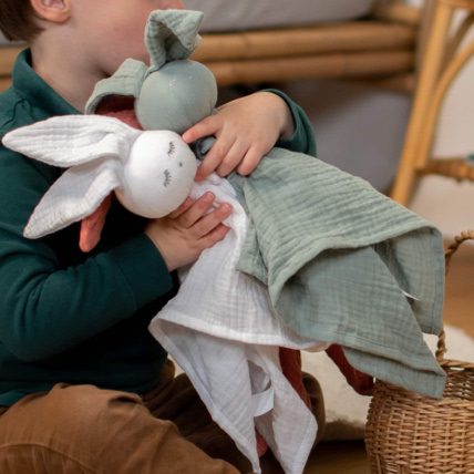 Avis Doudou plat Lapin personnalisable, Bleuet Sevira Kids 3
