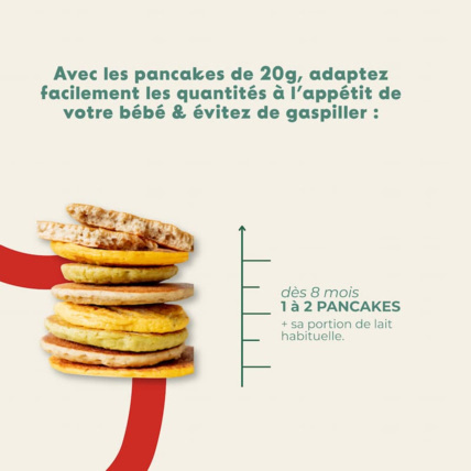Avis Pancake : Banane - 6 pancakes - Idéal diversification et DME Yooji 4