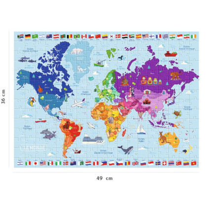 Avis Puzzle Carte du monde - de 8 ans RAVENSBURGER 3