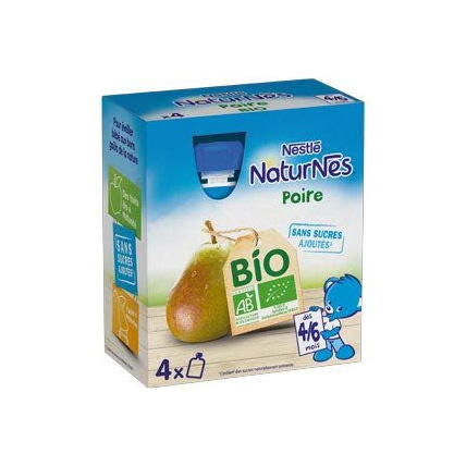 Avis Gourdes Naturnes Bio Poire NESTLÉ 1