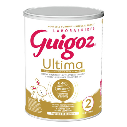 Avis Lait infantile Ultima Sinergity™ 2ème âge Guigoz 1