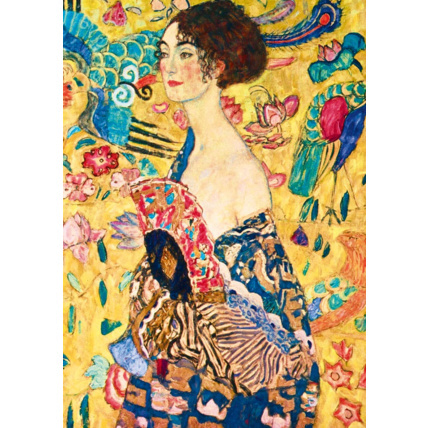 Avis Puzzle Gustave Klimt - Lady with Fan, 1918 BLUEBIRD PUZZLE 1