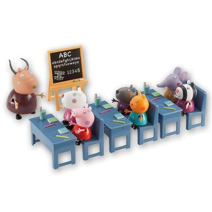 Avis Salle de classe avec 7 personnages Peppa Pig GIOCHI PREZIOSI 1