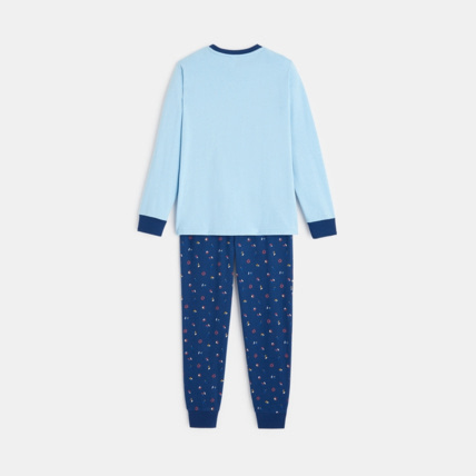 Avis Pyjama 2 pièces en jersey bleu garçon OKAIDI 4